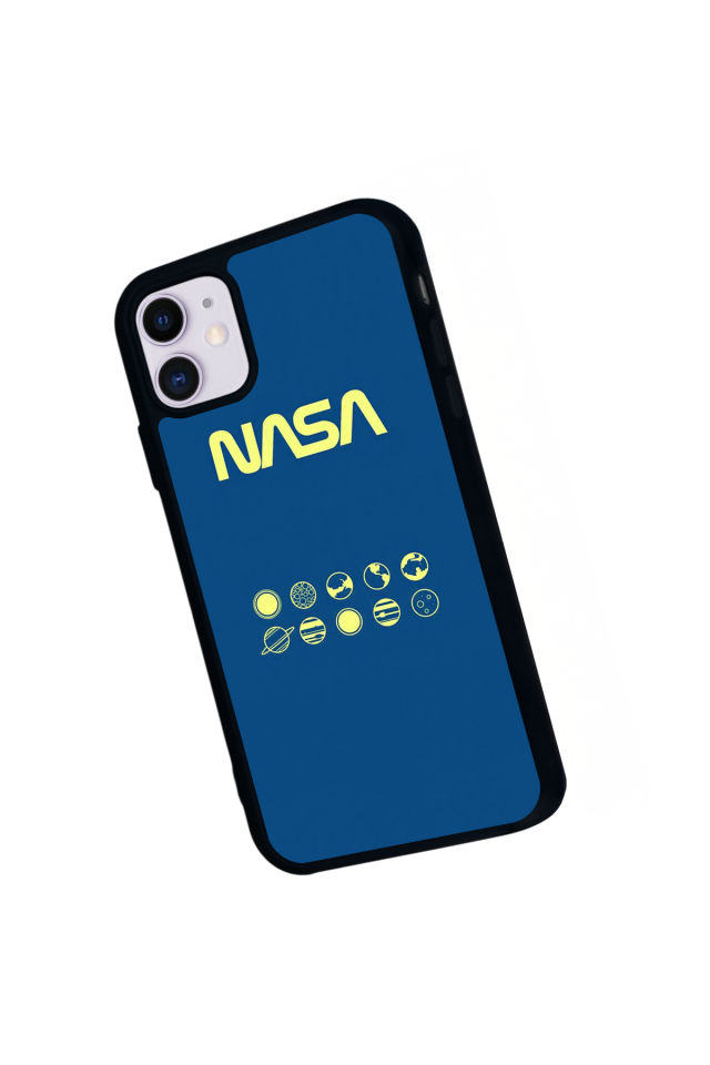 iPhone 11 Uyumlu Nasa Tasarımlı Glossy Premium Kılıf