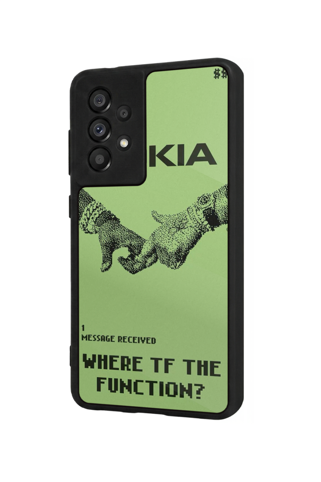 Samsung Galaxy A73 Uyumlu Nokia Tasarımlı Glossy Premium Kılıf