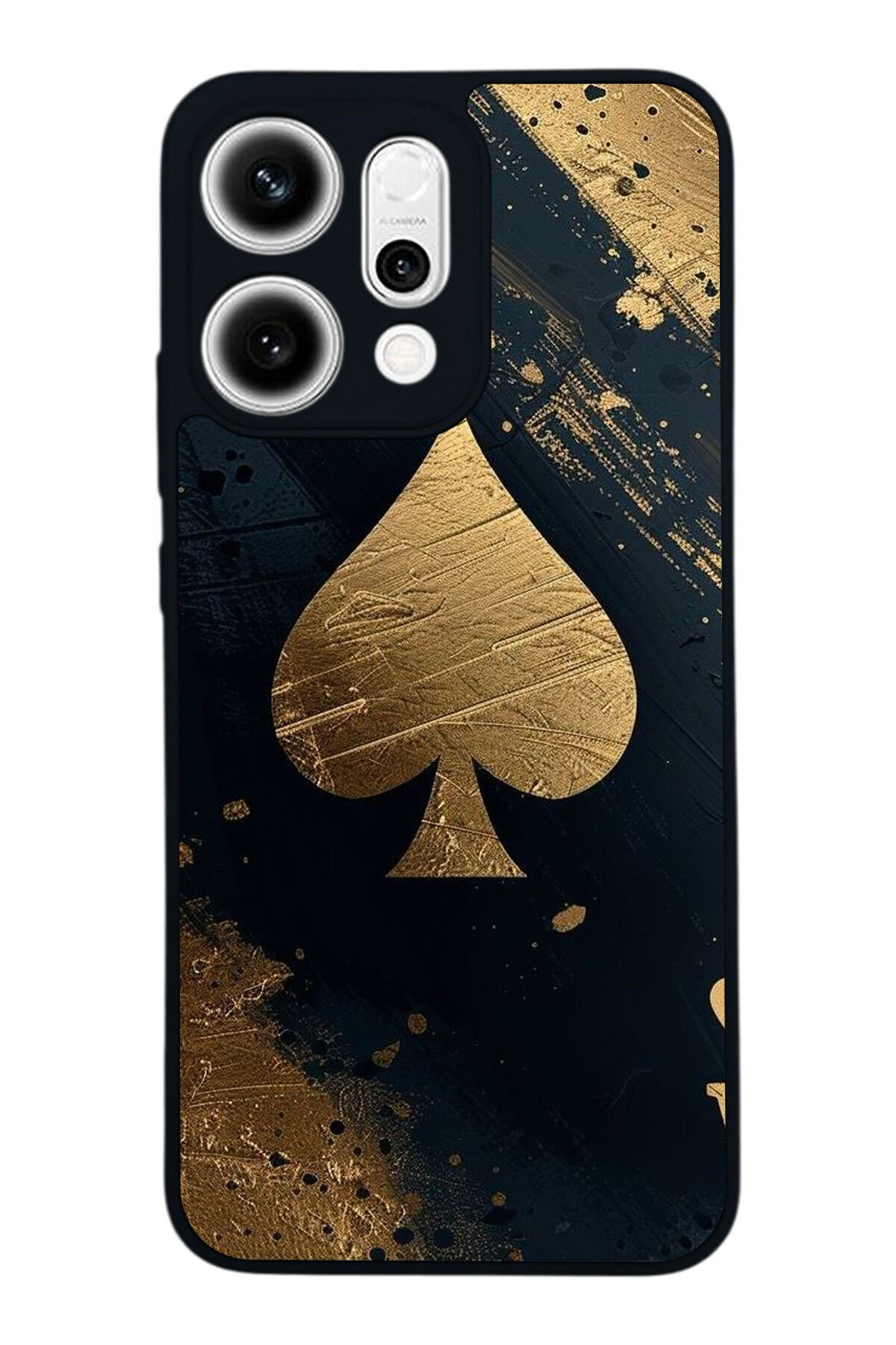 Oppo Reno 14 Uyumlu Kart Tasarımlı Glossy Premium Kılıf