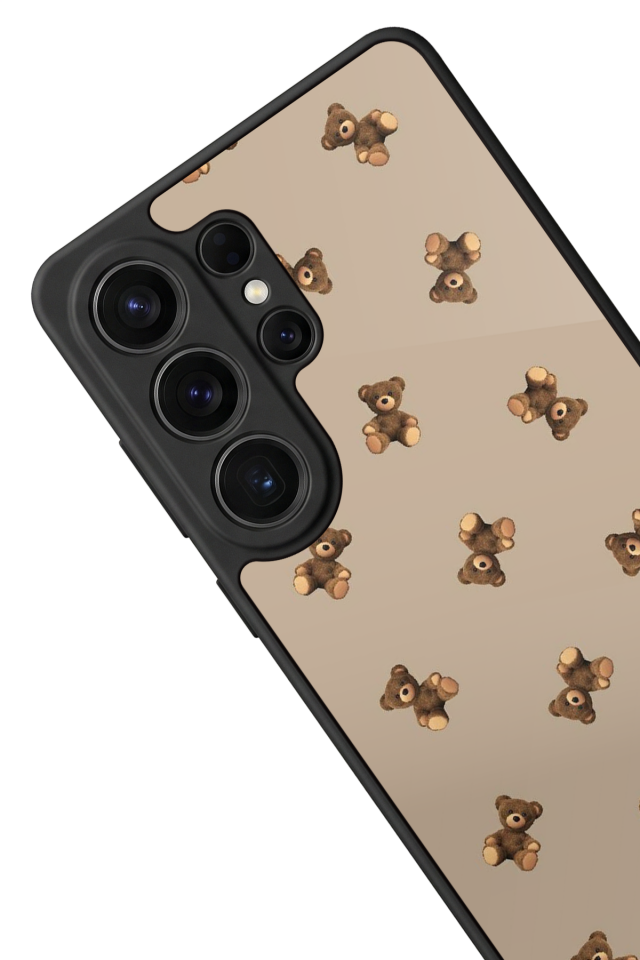 Samsung Galaxy S26 Ultra Uyumlu Ayı Tasarımlı Glossy Premium Kılıf