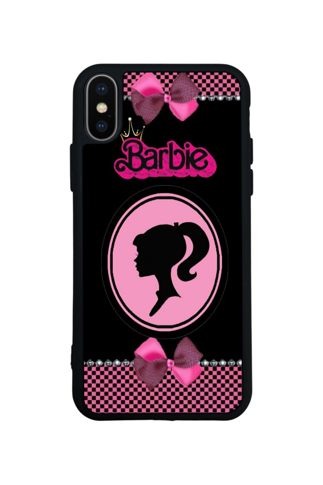 iPhone XS Max Uyumlu Barbie Tasarımlı Glossy Premium Kılıf
