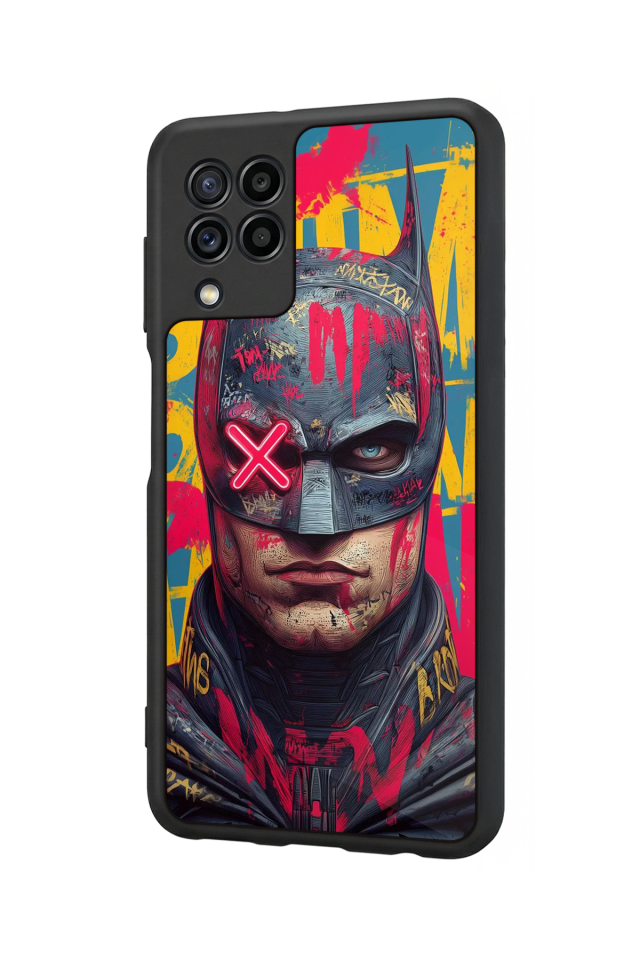 Samsung Galaxy M22 Uyumlu Batman Tasarımlı Glossy Premium Kılıf