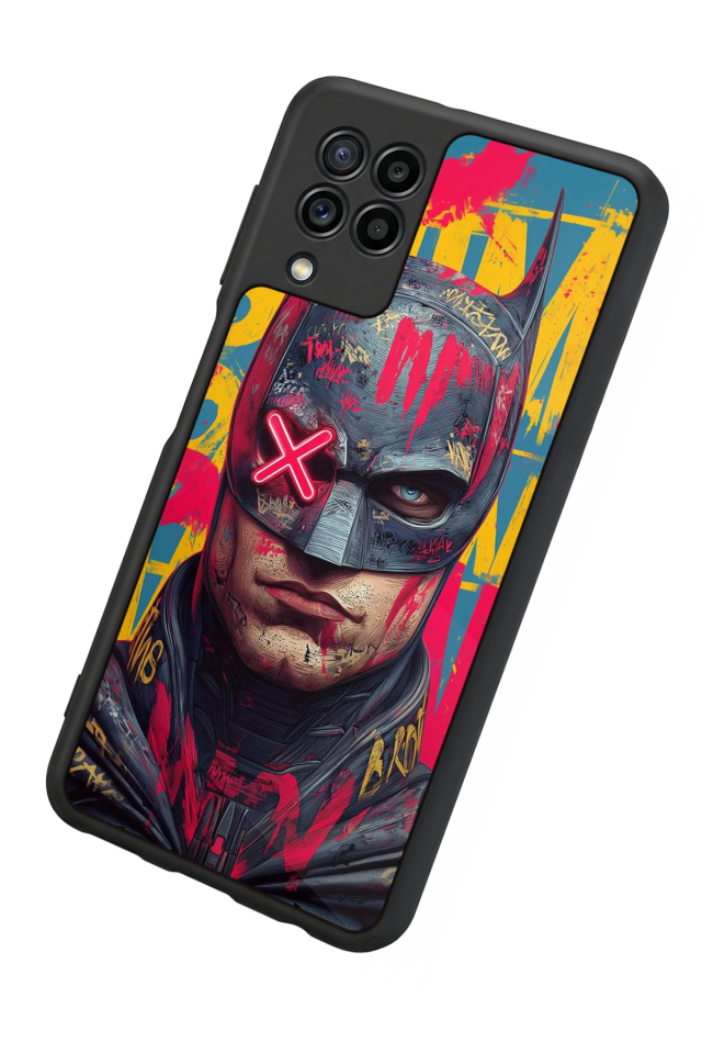 Samsung Galaxy M22 Uyumlu Batman Tasarımlı Glossy Premium Kılıf