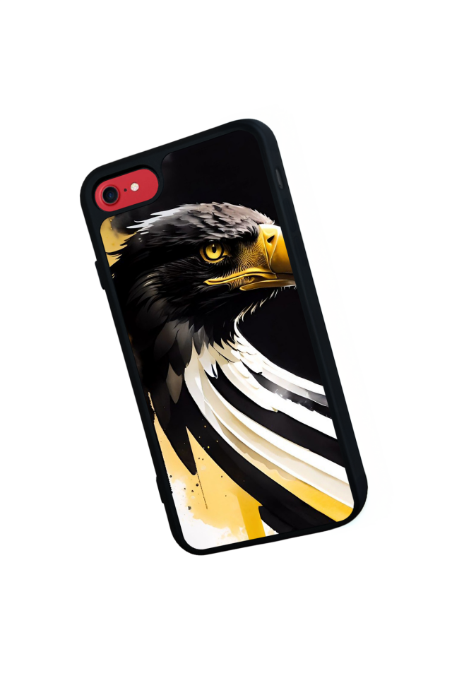 iPhone 8 Uyumlu Besiktas Tasarımlı Glossy Premium Kılıf