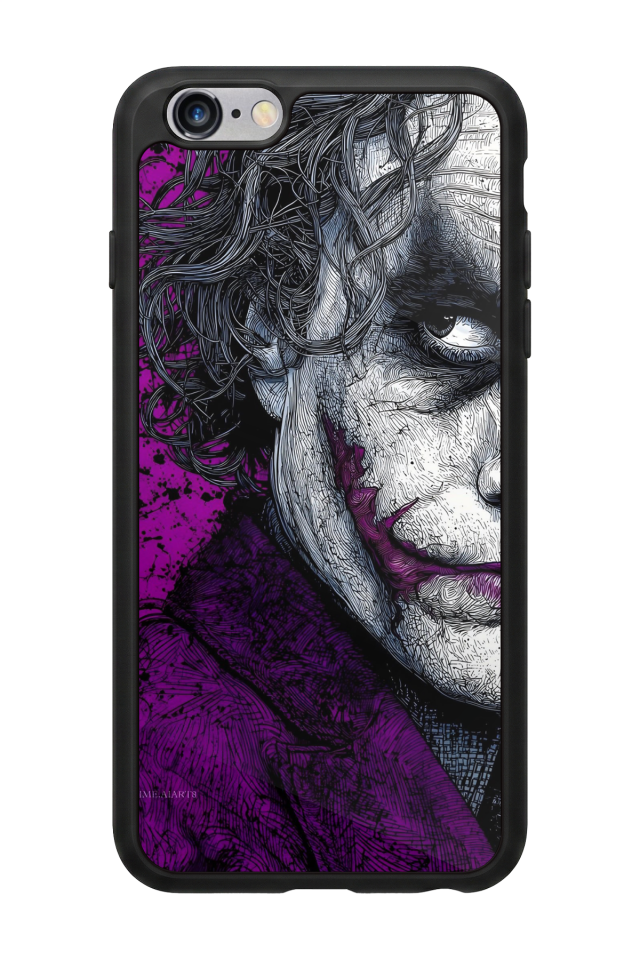 iPhone 6 Plus Uyumlu Joker Tasarımlı Glossy Premium Kılıf