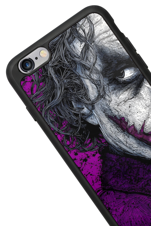 iPhone 6 Plus Uyumlu Joker Tasarımlı Glossy Premium Kılıf