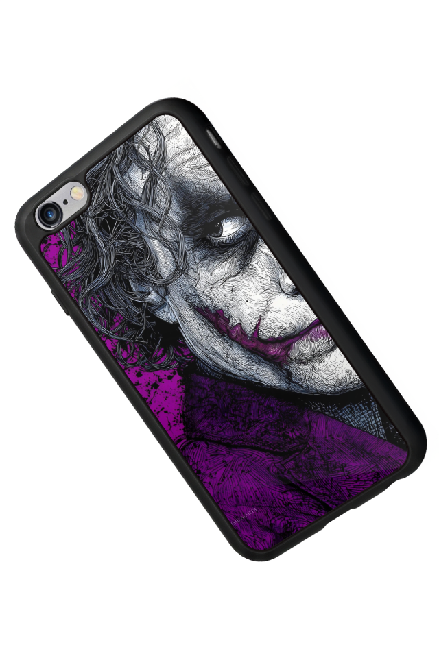 iPhone 6 Plus Uyumlu Joker Tasarımlı Glossy Premium Kılıf