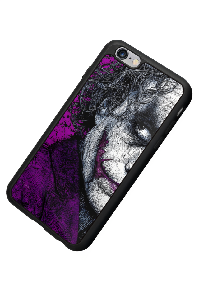iPhone 6 Plus Uyumlu Joker Tasarımlı Glossy Premium Kılıf