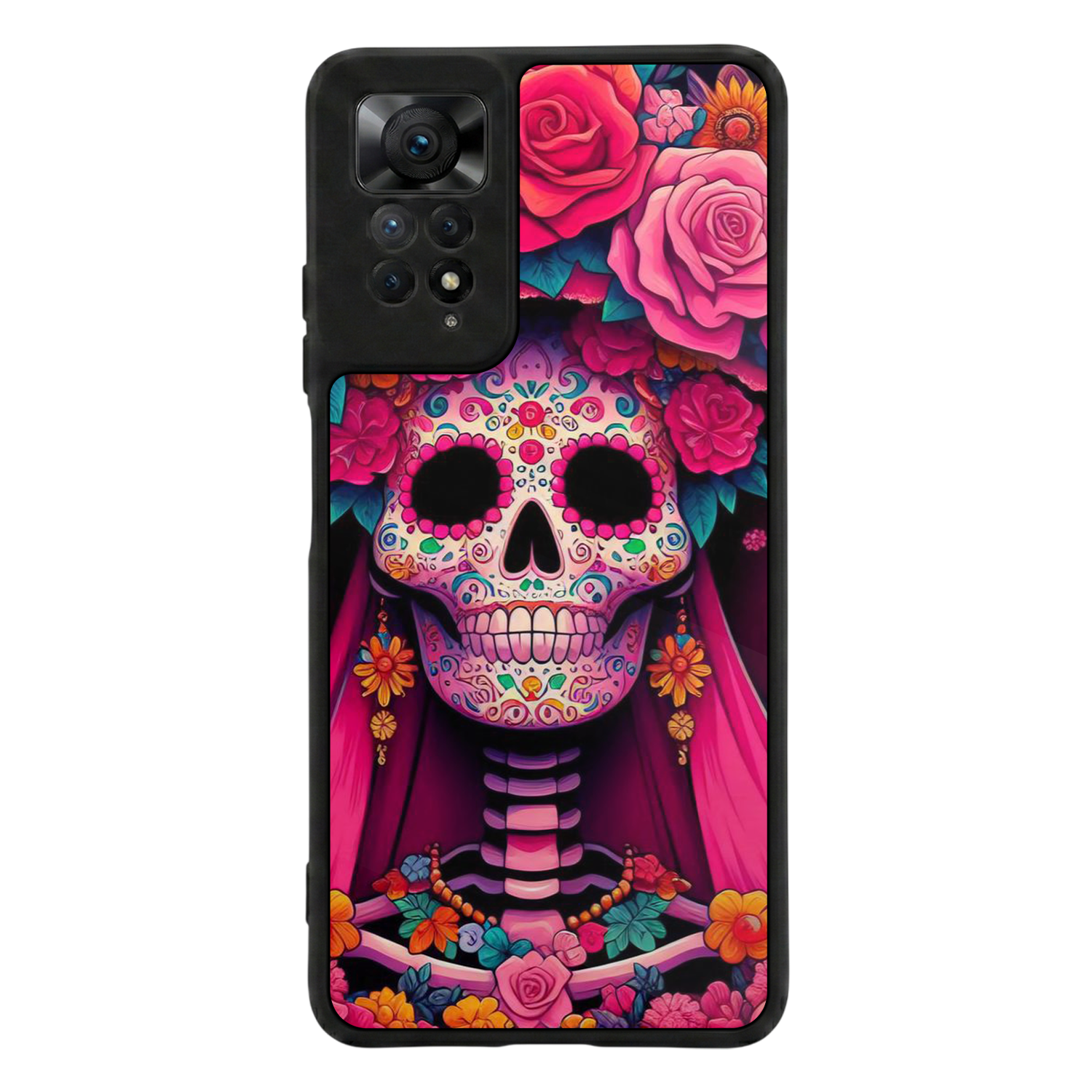 Xiaomi Redmi Note 12 Pro Uyumlu KuruKafa Tasarımlı Glossy Premium Kılıf