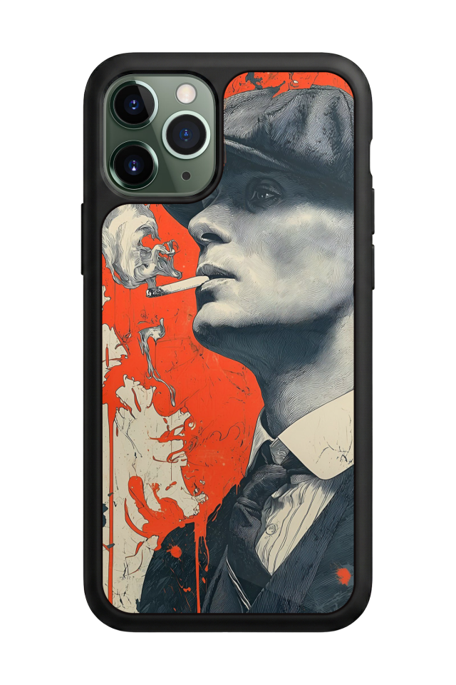 iPhone 11 Pro Max Uyumlu Peaky Blinders Tasarımlı Glossy Premium Kılıf