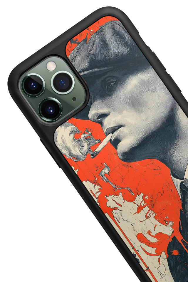 iPhone 11 Pro Max Uyumlu Peaky Blinders Tasarımlı Glossy Premium Kılıf