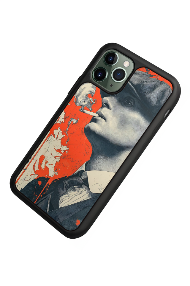 iPhone 11 Pro Max Uyumlu Peaky Blinders Tasarımlı Glossy Premium Kılıf