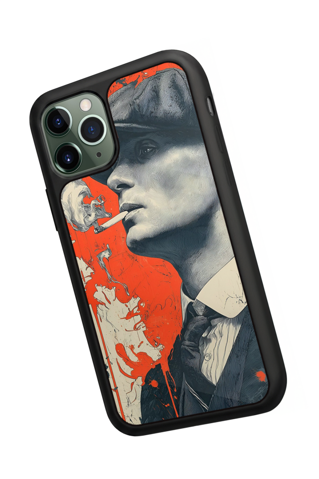 iPhone 11 Pro Max Uyumlu Peaky Blinders Tasarımlı Glossy Premium Kılıf
