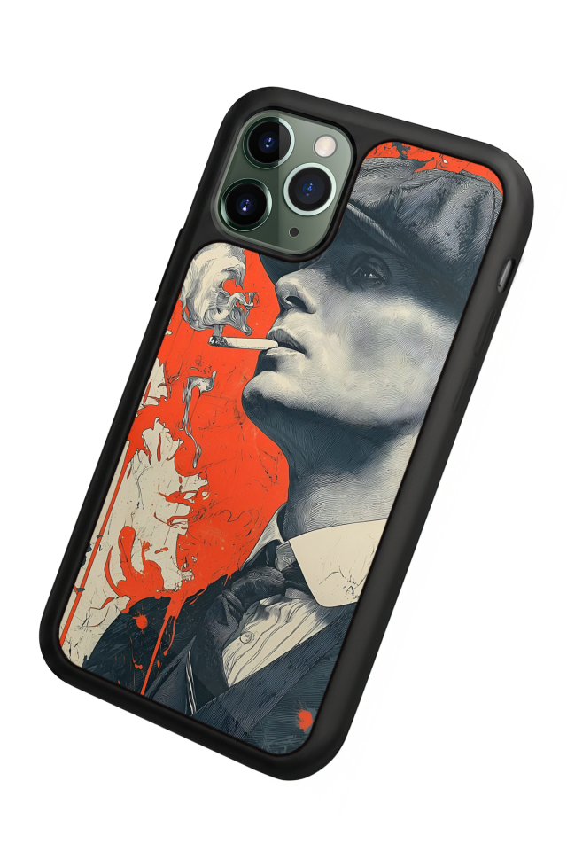 iPhone 11 Pro Max Uyumlu Peaky Blinders Tasarımlı Glossy Premium Kılıf