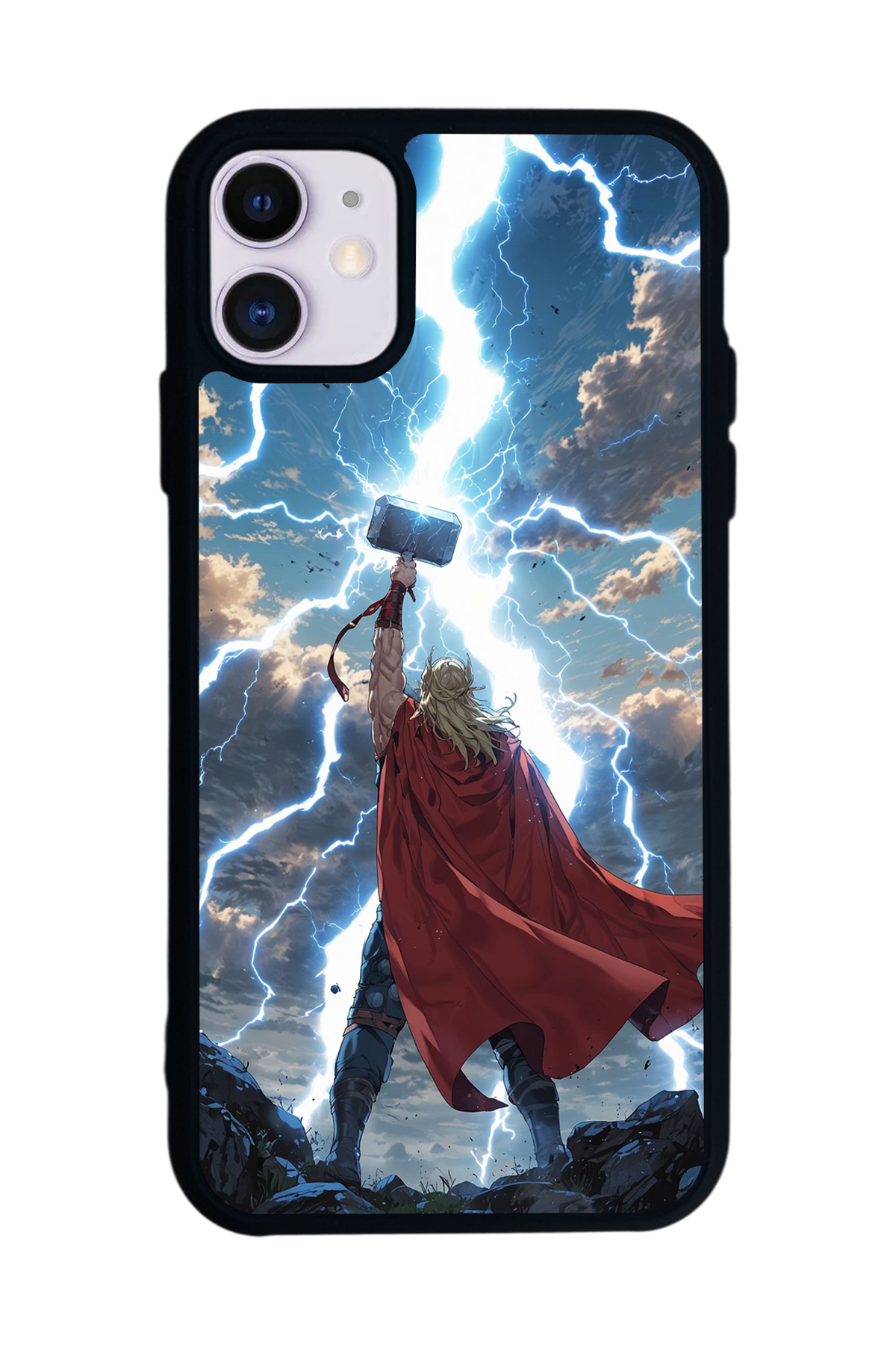 iPhone 11 Uyumlu Thor Tasarımlı Glossy Premium Kılıf