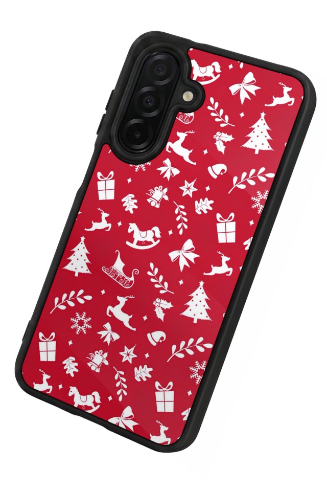 Samsung Galaxy A56 Uyumlu Yilbasi Christmas Tasarımlı Glossy Premium Kılıf