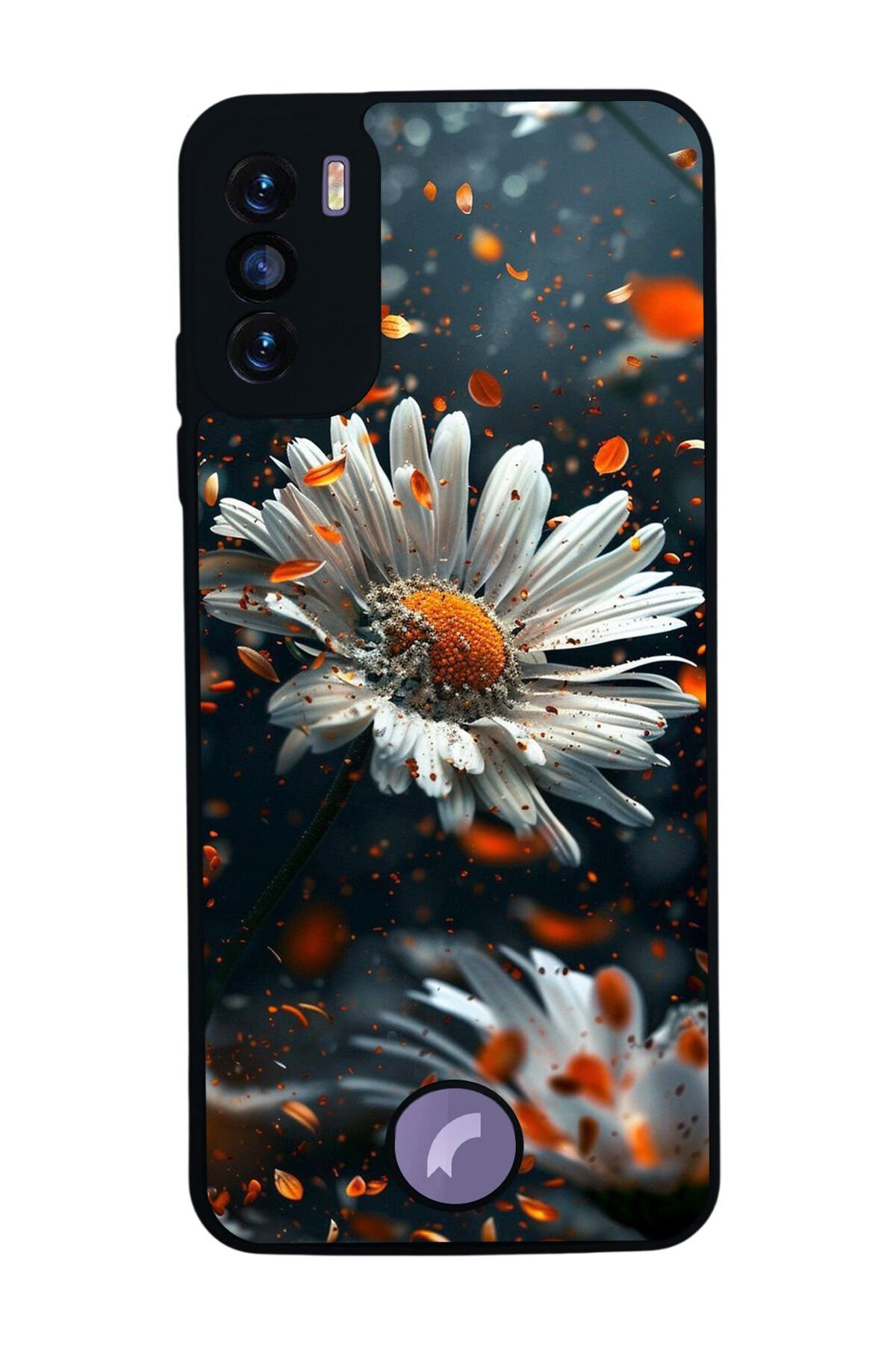 Reeder S19 Max Pro S Uyumlu Cicek Tasarımlı Glossy Premium Kılıf