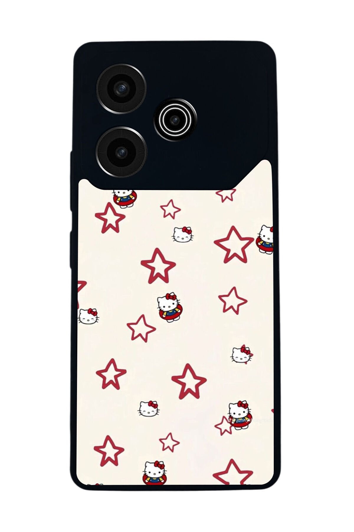 Tecno Pova 6 Uyumlu HelloKitty Tasarımlı Glossy Premium Kılıf
