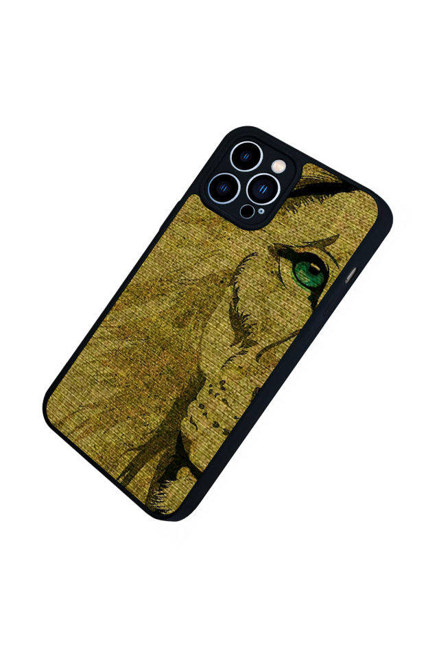 iPhone 12 Pro Max Uyumlu Aslan Tasarımlı Glossy Premium Kılıf