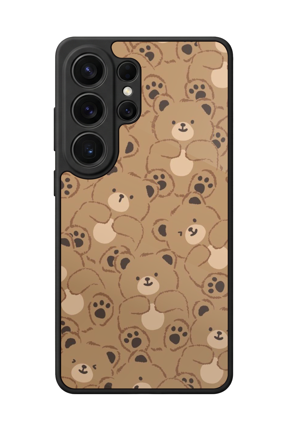 Samsung Galaxy S26 Ultra Uyumlu Ayı Tasarımlı Glossy Premium Kılıf