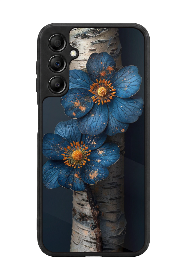 Samsung Galaxy A14 Uyumlu Cicek Tasarımlı Glossy Premium Kılıf