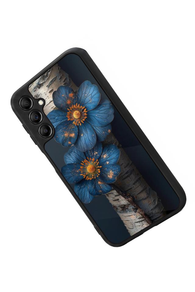 Samsung Galaxy A14 Uyumlu Cicek Tasarımlı Glossy Premium Kılıf