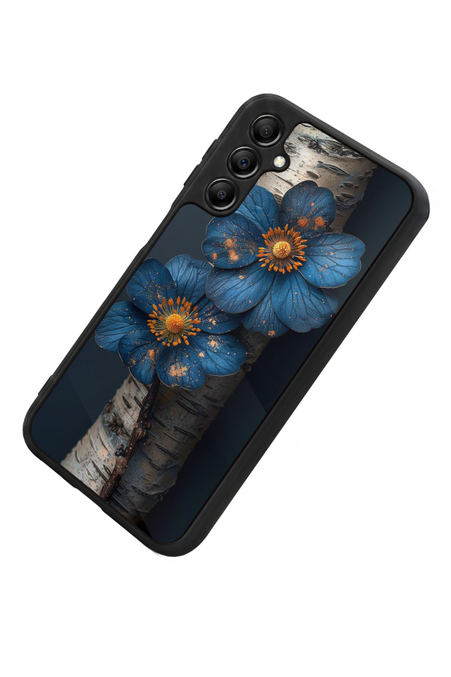 Samsung Galaxy A14 Uyumlu Cicek Tasarımlı Glossy Premium Kılıf