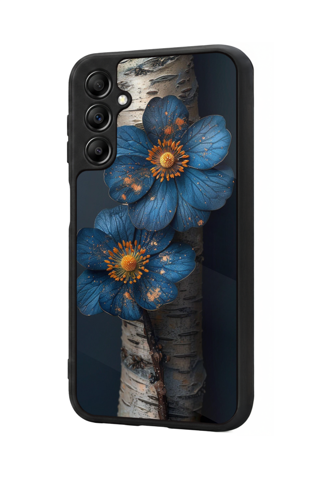 Samsung Galaxy A14 Uyumlu Cicek Tasarımlı Glossy Premium Kılıf