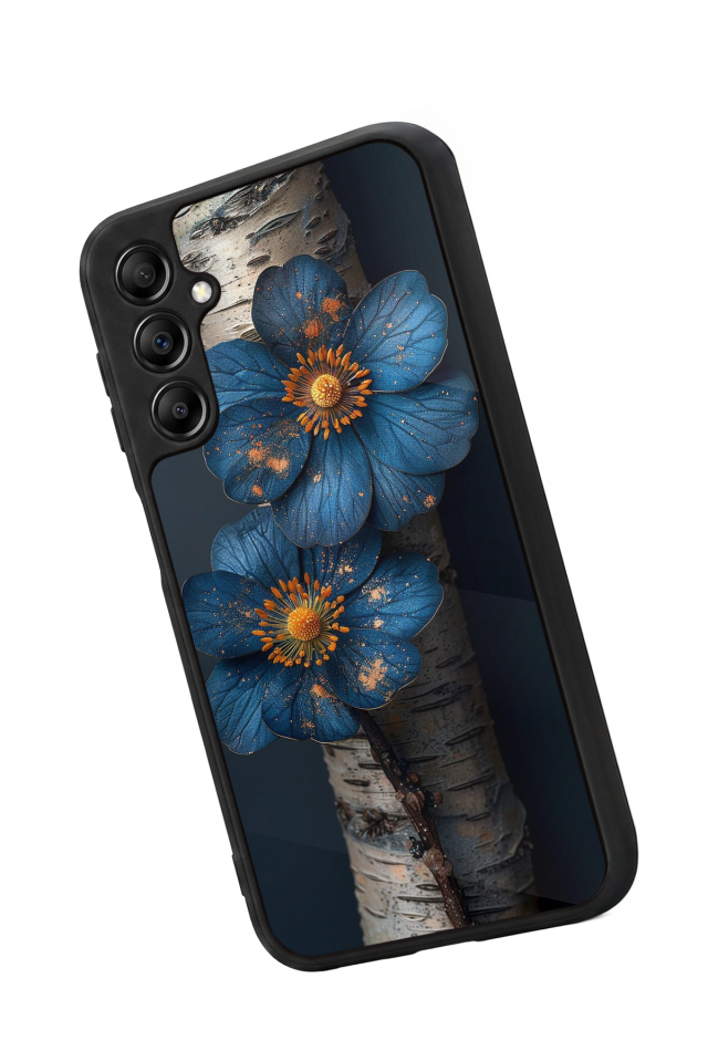 Samsung Galaxy A14 Uyumlu Cicek Tasarımlı Glossy Premium Kılıf