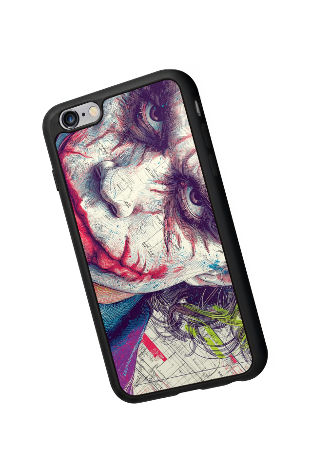 iPhone 6 Plus Uyumlu Joker Tasarımlı Glossy Premium Kılıf