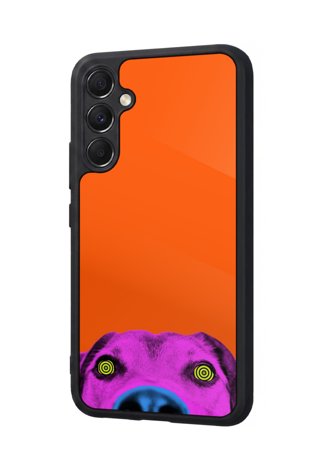 Samsung Galaxy A34 Uyumlu Kirmizi Tasarımlı Glossy Premium Kılıf
