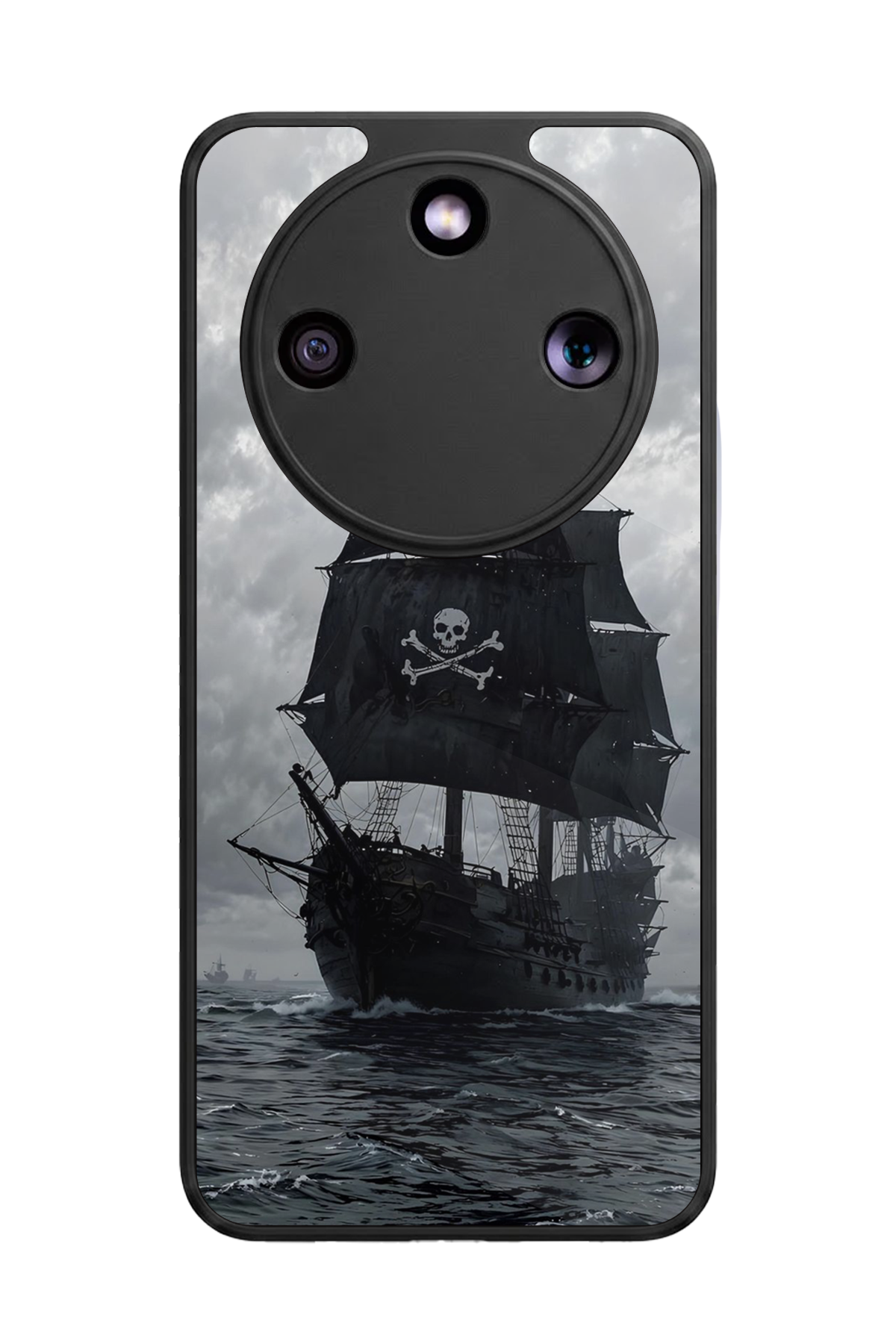 Honor Magic 8 Lite Uyumlu Korsan Tasarımlı Glossy Premium Kılıf