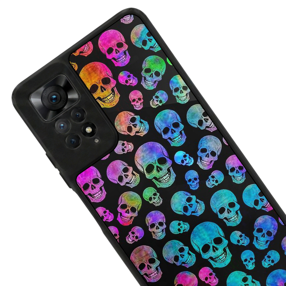 Xiaomi Redmi Note 12 Pro Uyumlu KuruKafa Tasarımlı Glossy Premium Kılıf