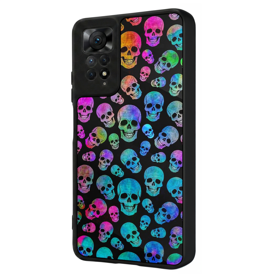 Xiaomi Redmi Note 12 Pro Uyumlu KuruKafa Tasarımlı Glossy Premium Kılıf