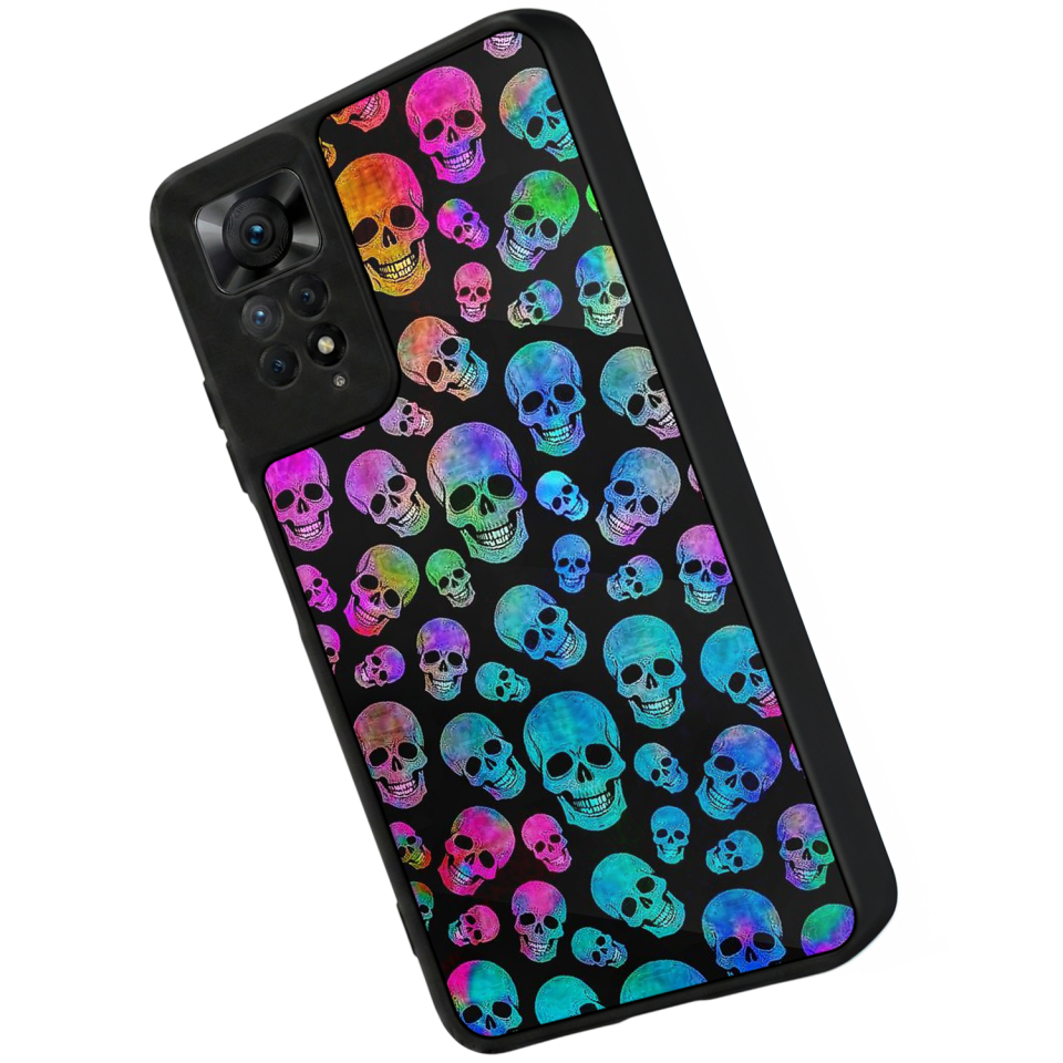 Xiaomi Redmi Note 12 Pro Uyumlu KuruKafa Tasarımlı Glossy Premium Kılıf