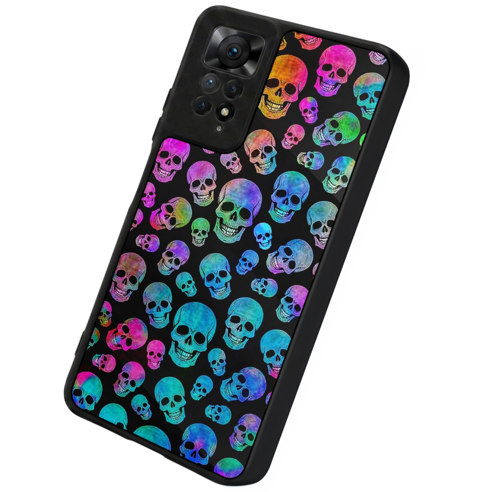 Xiaomi Redmi Note 12 Pro Uyumlu KuruKafa Tasarımlı Glossy Premium Kılıf
