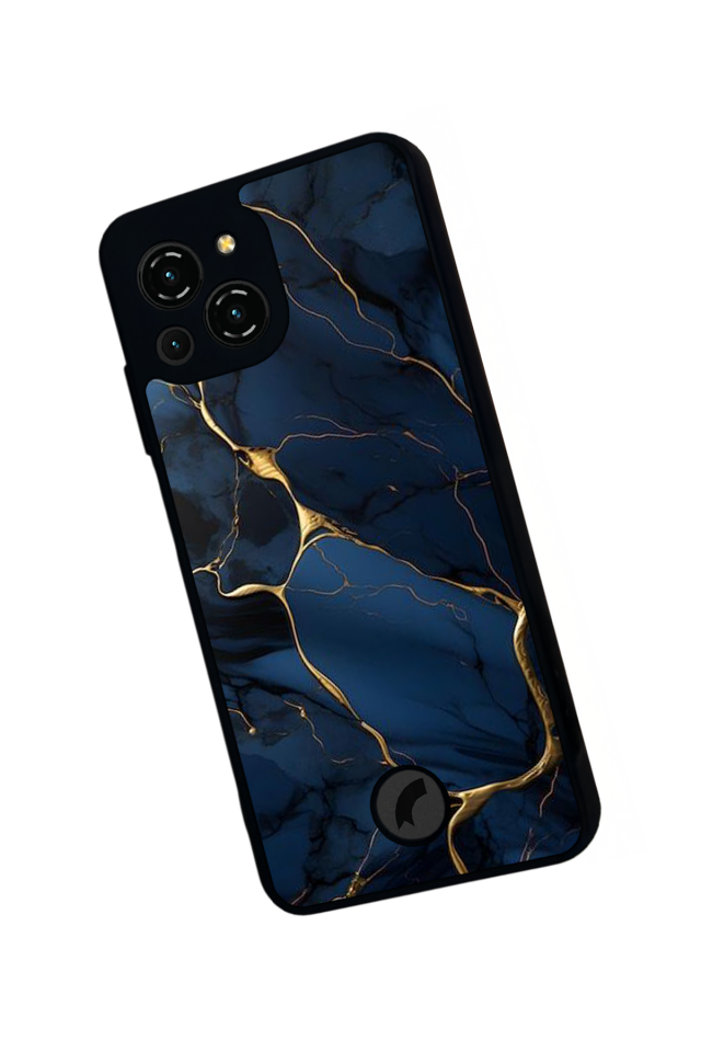 Reeder S23 Pro Max Uyumlu Mermer Marble Tasarımlı Glossy Premium Kılıf