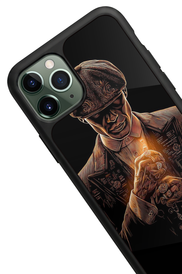 iPhone 11 Pro Max Uyumlu Peaky Blinders Tasarımlı Glossy Premium Kılıf