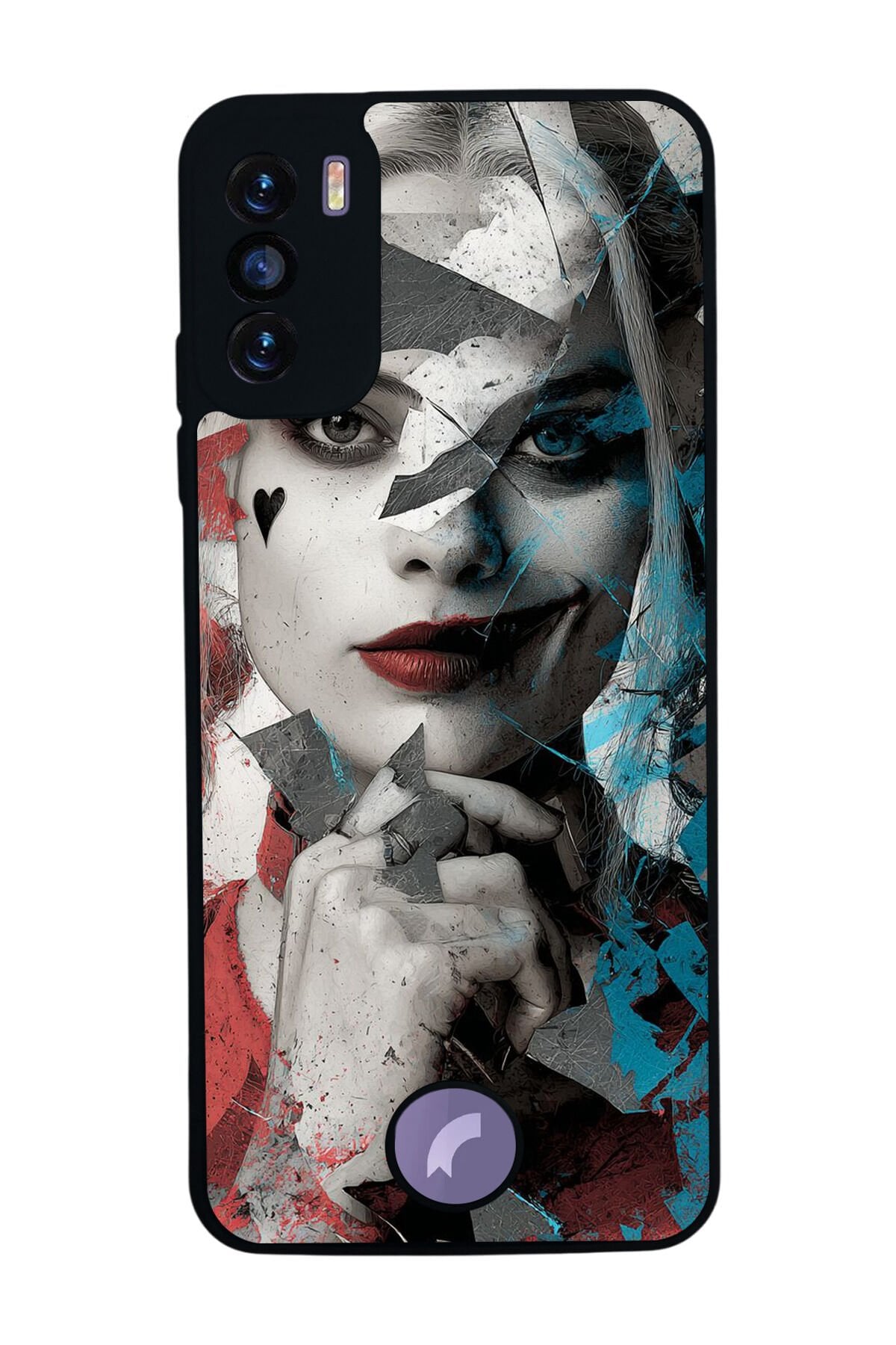 Reeder S19 Max Pro S Uyumlu HarleyQueen Tasarımlı Glossy Premium Kılıf