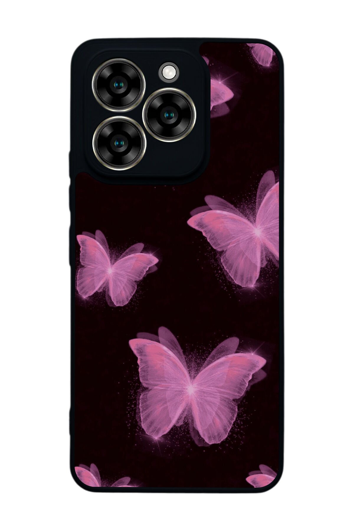 Reeder S919 Uyumlu Kelebek Tasarımlı Glossy Premium Kılıf