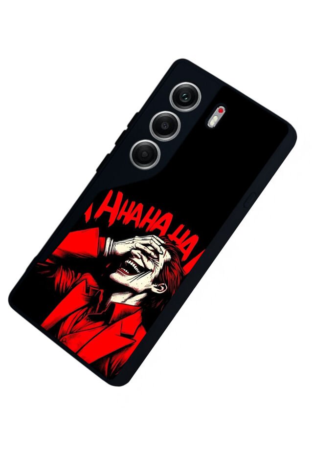 Tecno Camon 40 Uyumlu Joker Tasarımlı Glossy Premium Kılıf