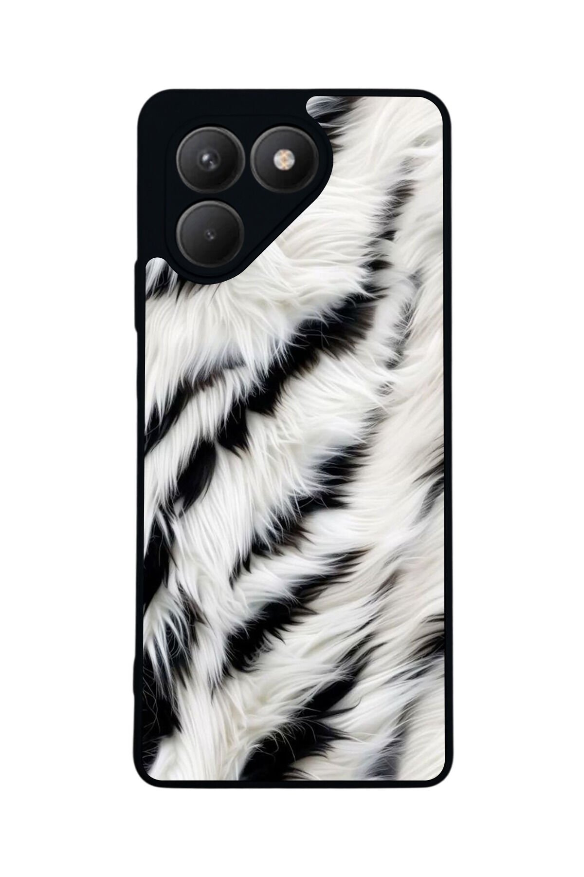 Tecno Pova 7 Mat Uyumlu Siyah Kılıf – Yumuşak Silikon, Koruyucu, Şok Emici Kapak