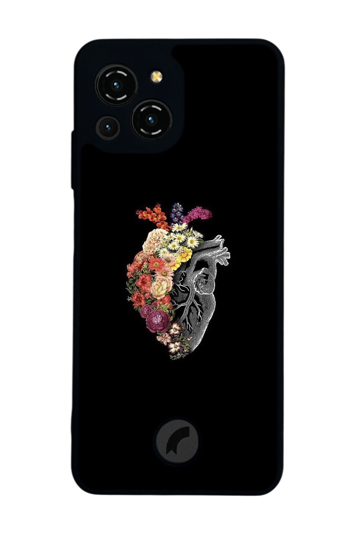 Reeder S23 Pro Max Uyumlu Kalp Love Tasarımlı Glossy Premium Kılıf