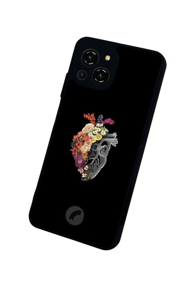 Reeder S23 Pro Max Uyumlu Kalp Love Tasarımlı Glossy Premium Kılıf