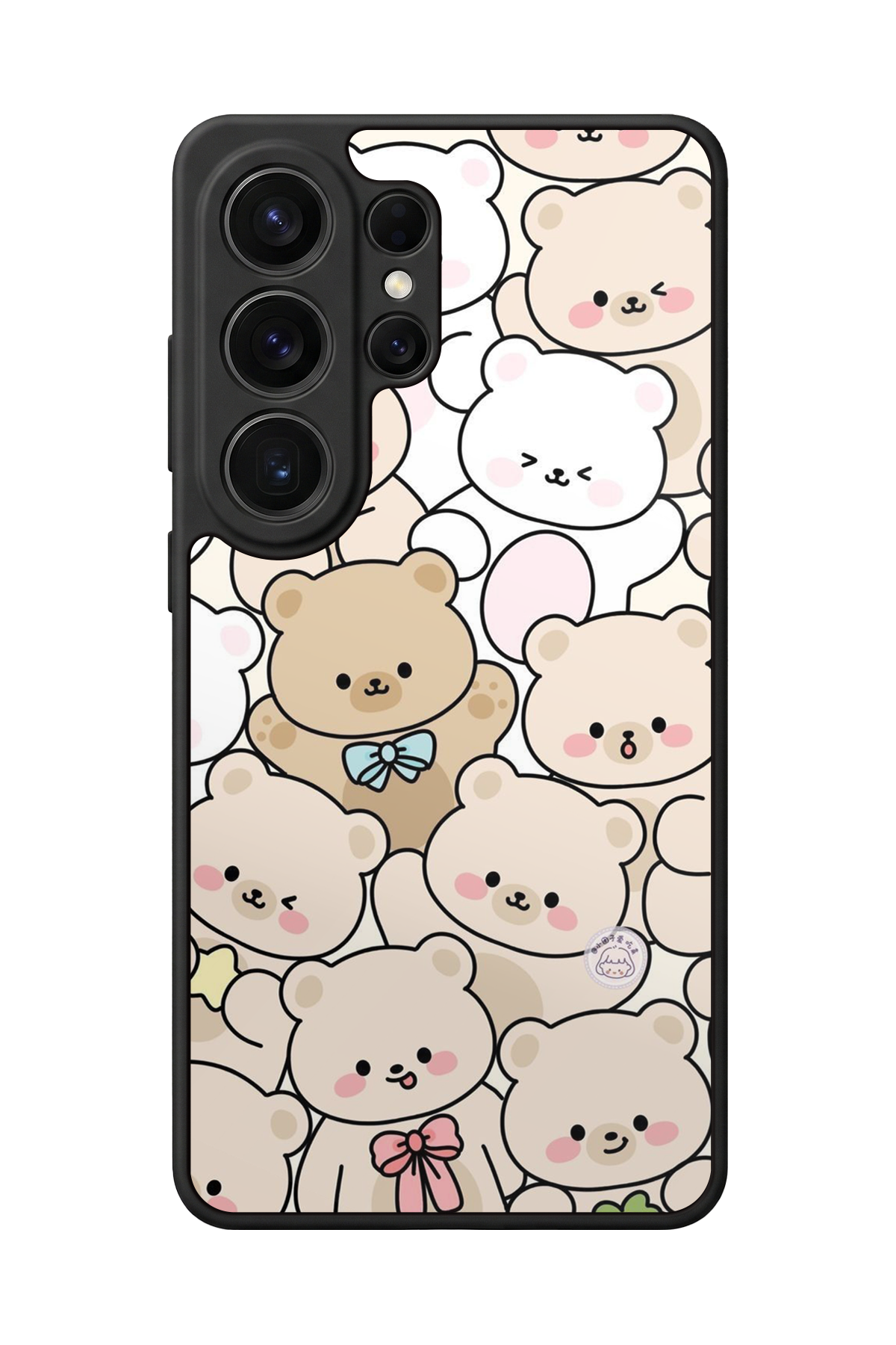 Samsung Galaxy S26 Ultra Uyumlu Ayı Tasarımlı Glossy Premium Kılıf