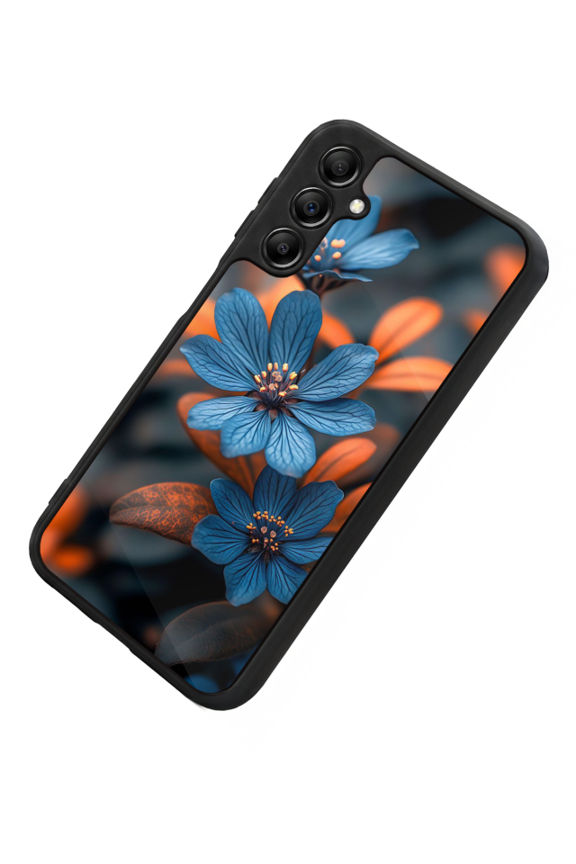 Samsung Galaxy A14 Uyumlu Cicek Tasarımlı Glossy Premium Kılıf