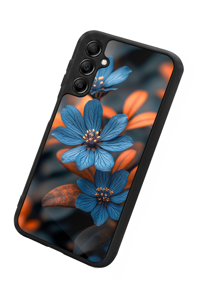 Samsung Galaxy A14 Uyumlu Cicek Tasarımlı Glossy Premium Kılıf