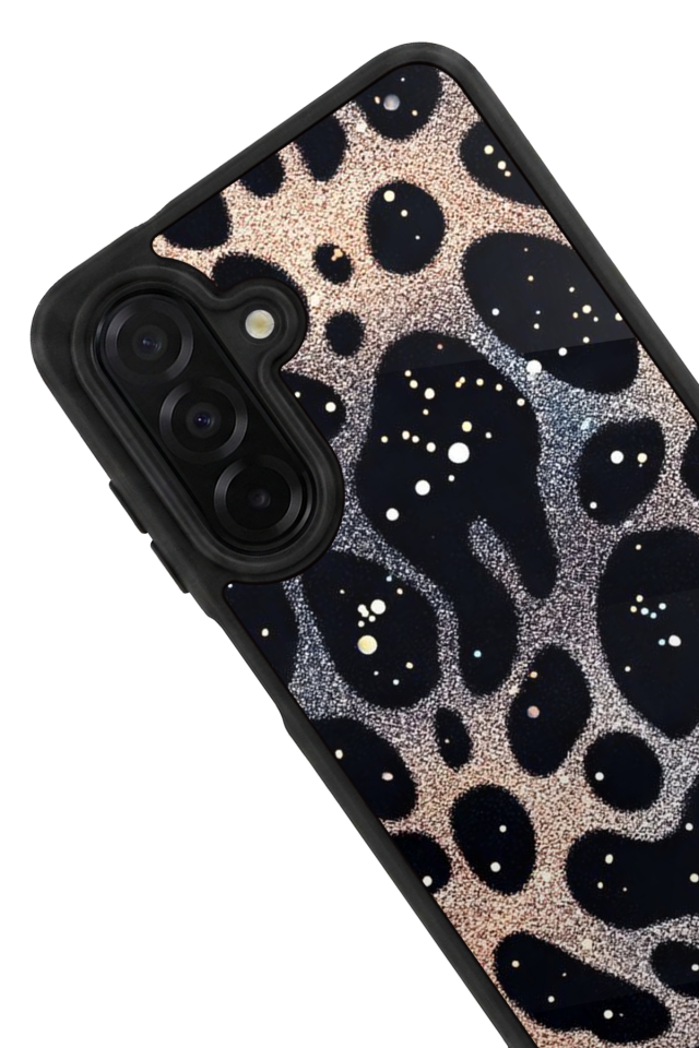 Samsung Galaxy A26 Uyumlu Hologram Leopar Tasarımlı Glossy Premium Kılıf