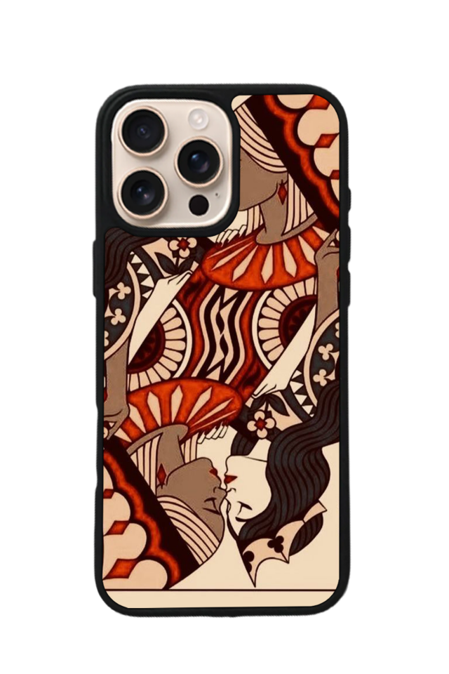 iPhone 15 Pro Max Uyumlu  Kalp Love Tasarımlı Glossy Premium Kılıf