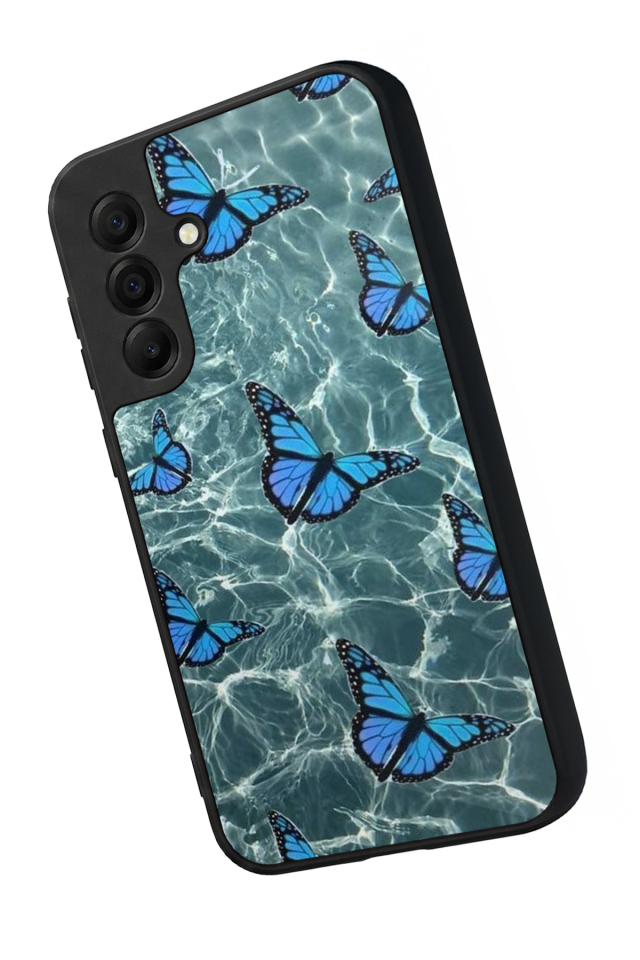 Samsung Galaxy A17 Uyumlu Kelebek Tasarımlı Glossy Premium Kılıf